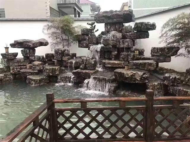 上海室内鱼池水景